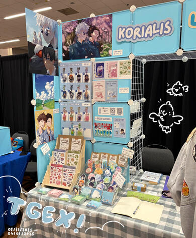 Triton Gaming Expo 2025 (half 6 ft. table setup)